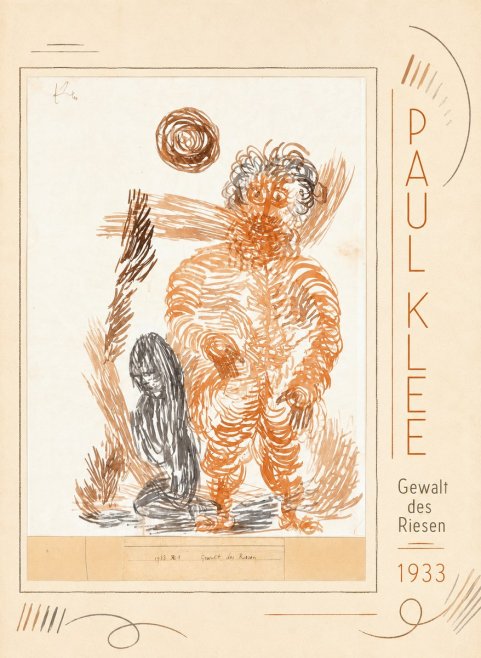 Paul Klee Gewalt Des Riesen I No2 - Plakat