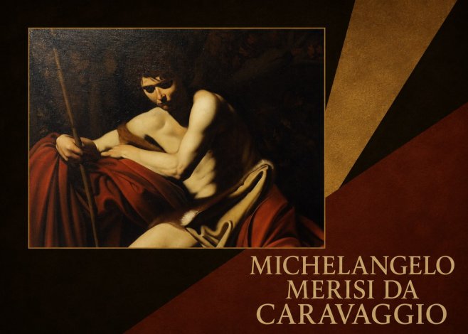 Michelangelo Merisi da Caravaggio Saint John the Baptist I No4 - Plakat