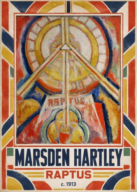 Marsden Hartley Raptus No1 - Plakat