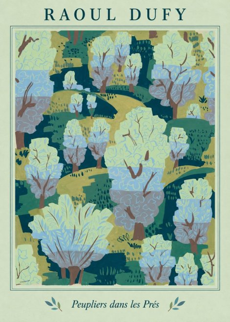 Raoul Dufy Peupliers Dans Les Prés No6 - Plakat