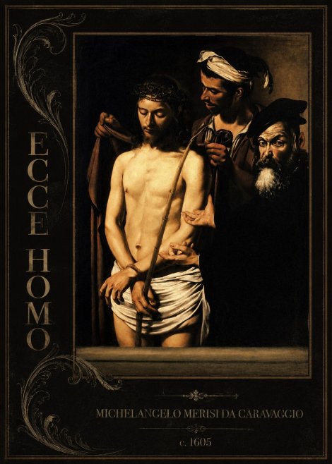 Michelangelo Merisi da Caravaggio Ecce Homo No2 - Plakat
