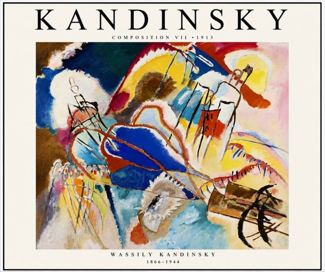 Kandinsky Composition Vii I No1 - Plakat
