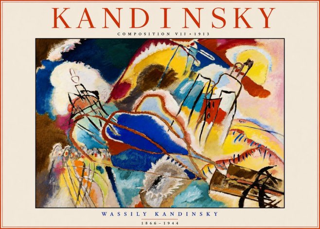 Kandinsky Composition Vii I No3 - Plakat