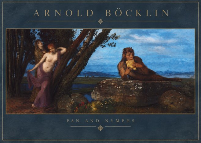 Arnold Böcklin Pan and Nymphs No2 - Plakat