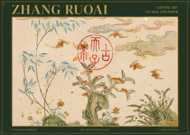 Zhang Ruoai Nature in Harmony No1 - Plakat