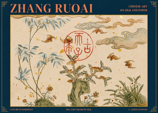 Zhang Ruoai Nature in Harmony No5 - Plakat