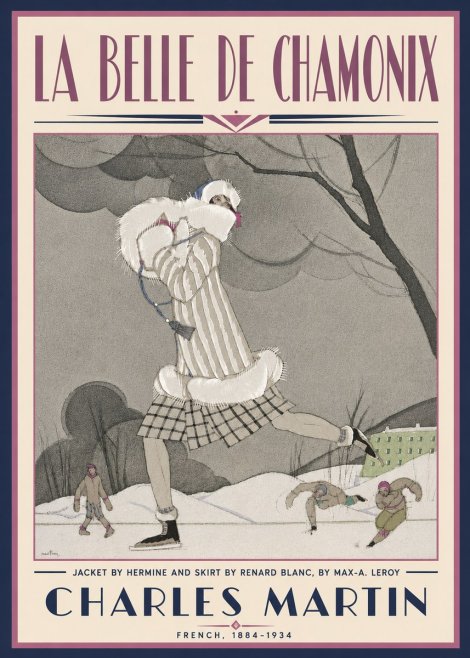 Charles Martin La Belle De Chamonix No5 - Plakat