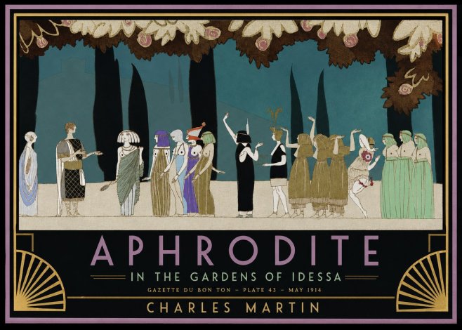 Charles Martin Aphrodite in the Gardens of Idessa No3 - Plakat
