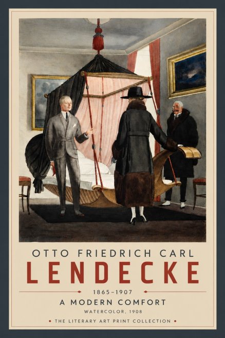 Otto Friedrich Carl Lendecke A Modern Comfort No6 - Plakat