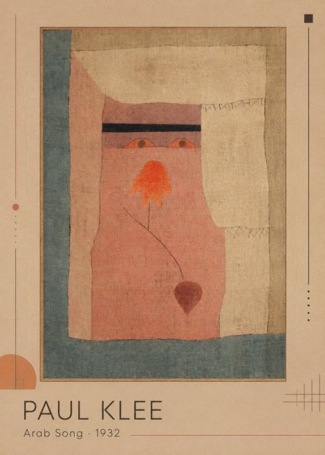 Paul Klee Arab Song No1 - Plakat