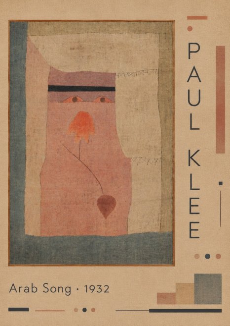 Paul Klee Arab Song No2 - Plakat