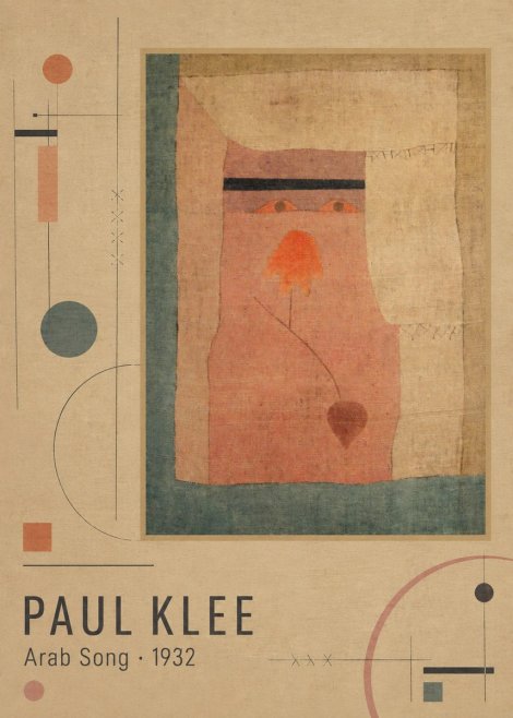 Paul Klee Arab Song No3 - Plakat
