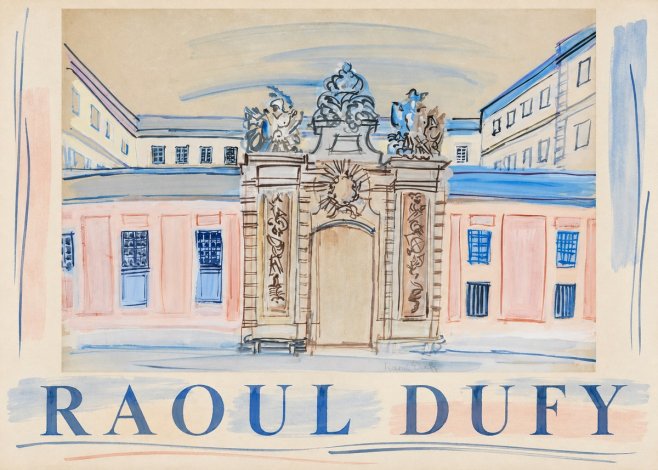 Raoul Dufy Versailles, the Grand Trianon No3 - Plakat
