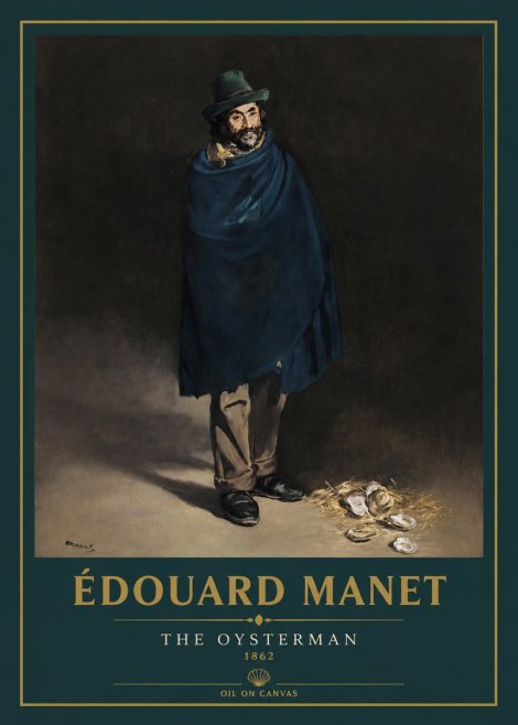 Édouard Manet The Oysterman No3 - Plakat
