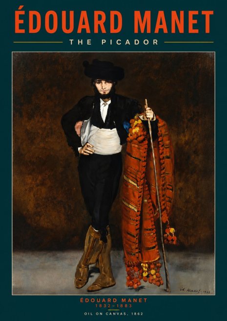 Édouard Manet The Picador No2 - Plakat