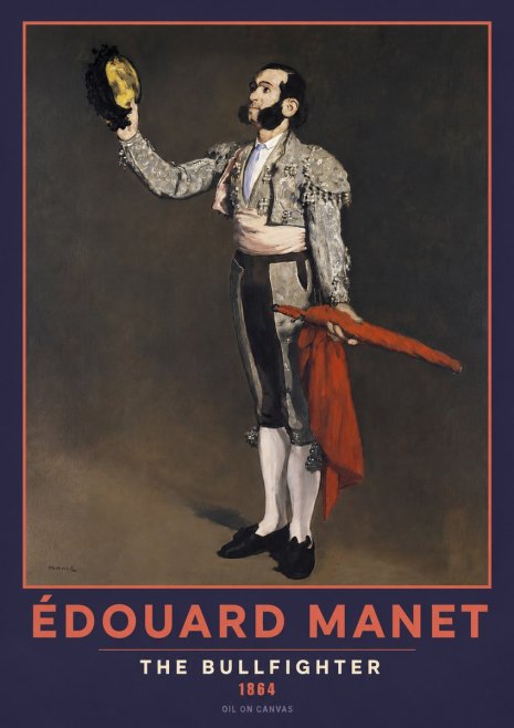 Édouard Manet The Bullfighter No3 - Plakat