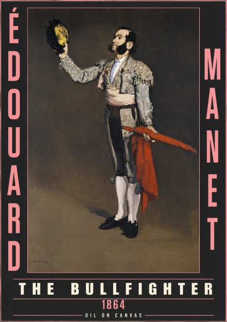 Édouard Manet The Bullfighter No5 - Plakat