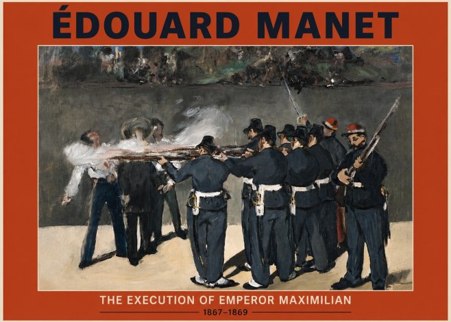 Édouard Manet The Execution of Emperor Maximilian No3 - Plakat