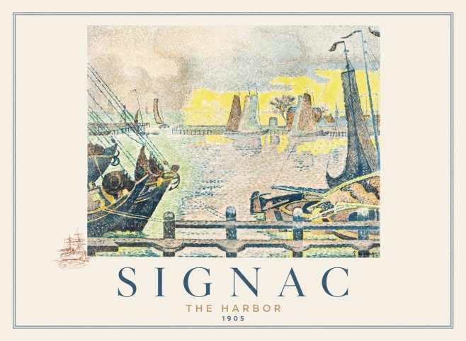 Signac The Harbor III No1 - Plakat