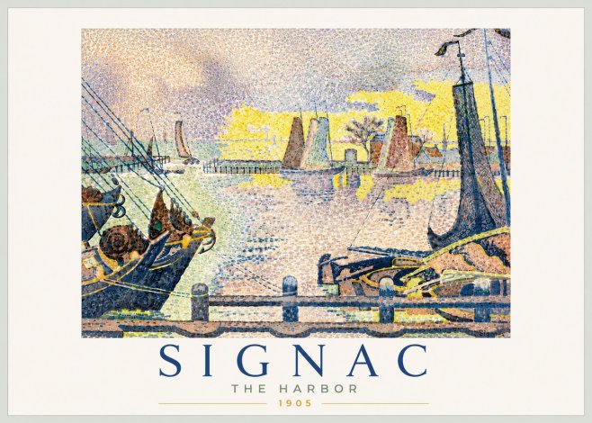 Signac The Harbor III No5 - Plakat