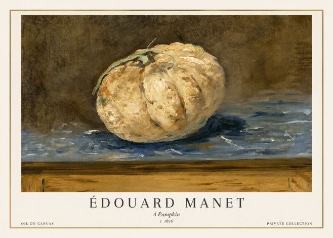 Édouard Manet A Pumpkin No1 - Plakat