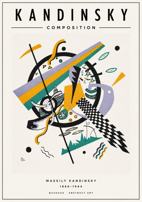 Kandinsky Composition III No1 - Plakat