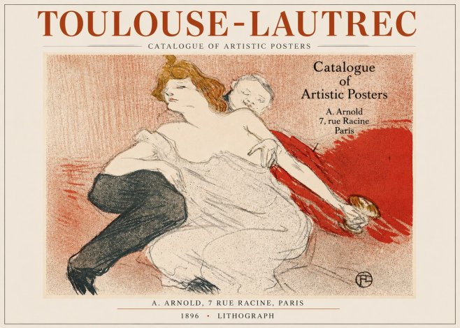 Toulouse-Lautrec Catalogue of Artistic Posters No3 - Plakat