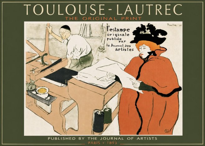 Toulouse-Lautrec L'estampe Originale No3 - Plakat