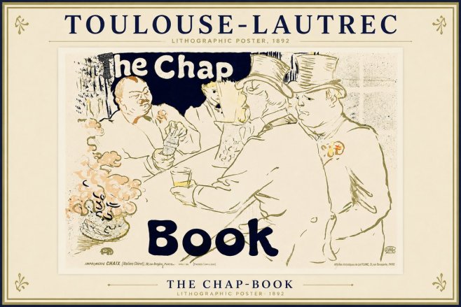 Toulouse-Lautrec The Chap-book No3 - Plakat