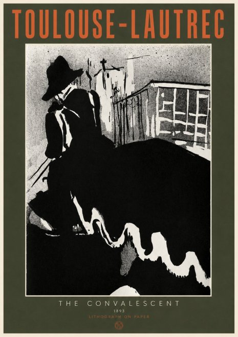 Toulouse-Lautrec The Convalescent No2 - Plakat