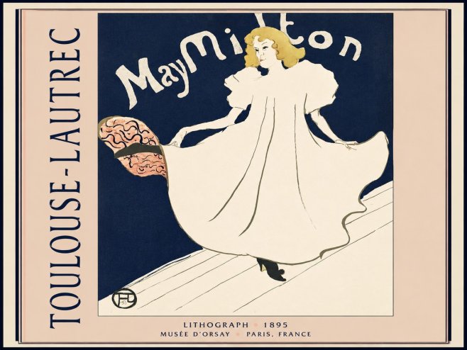 Toulouse-Lautrec May Milton No2 - Plakat