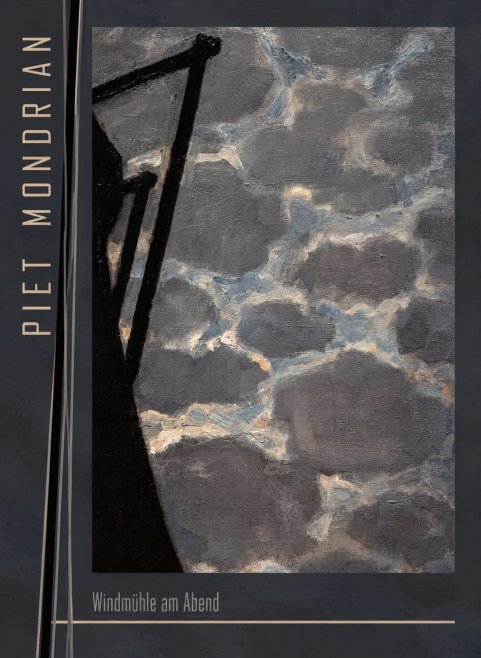 Piet Mondrian Windmühle Am Abend I No3 - Plakat