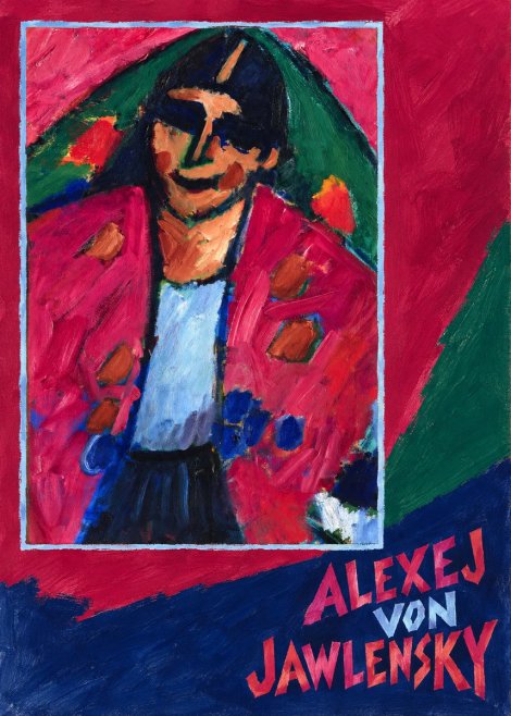 Alexej von Jawlensky Head of a Man No3 - Plakat