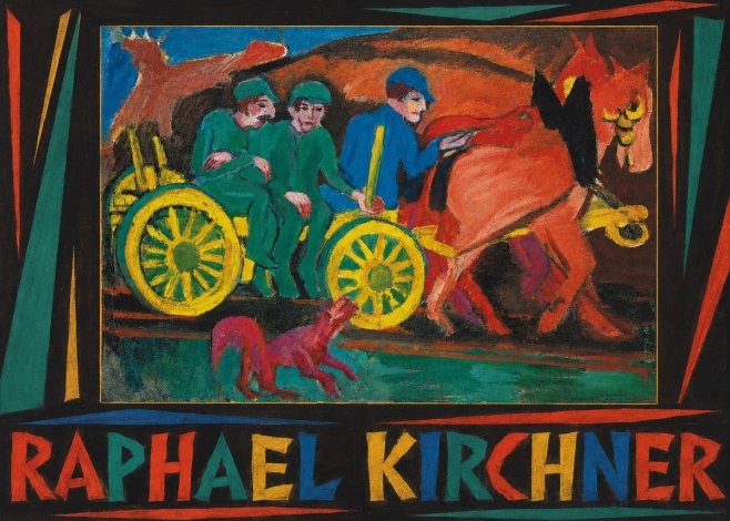 Raphael Kirchner Circus Scene No3 - Plakat
