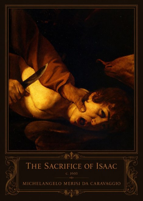 Michelangelo Merisi da Caravaggio The Sacrifice of Isaac II No4 - Plakat