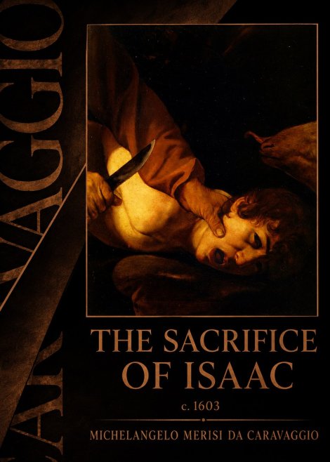 Michelangelo Merisi da Caravaggio The Sacrifice of Isaac II No5 - Plakat