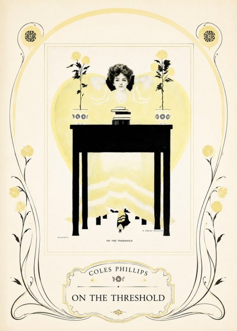 Coles Phillips On the Threshold No3 - Plakat