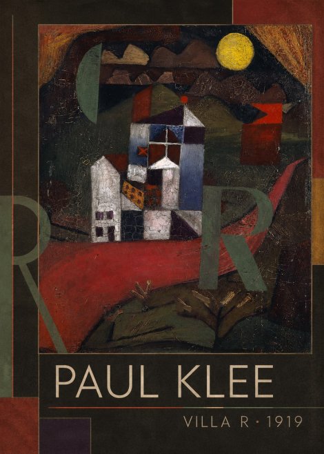 Paul Klee Villa R • 1919 No1 - Plakat