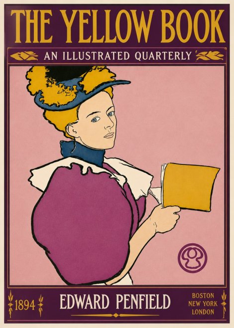 Edward Penfield The Yellow Book I No4 - Plakat