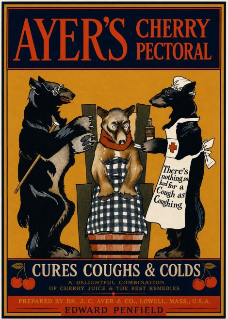 Edward Penfield Ayer's Cherry Pectoral No2 - Plakat