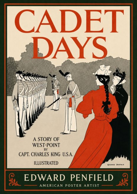 Edward Penfield Cadet Days No5 - Plakat