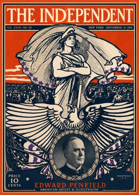 Edward Penfield The Independent No2 - Plakat