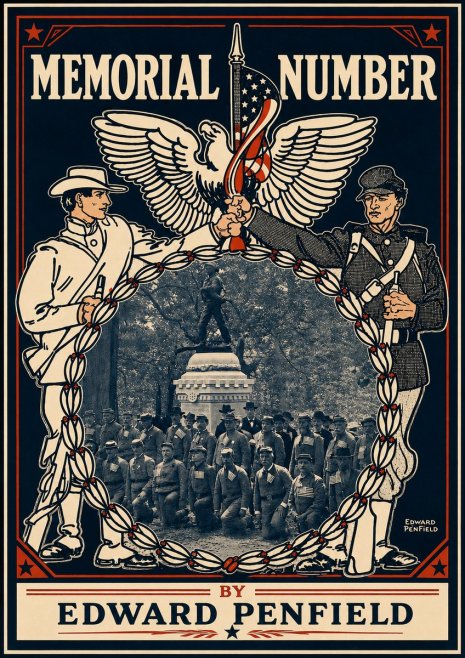 Edward Penfield Memorial Number No4 - Plakat