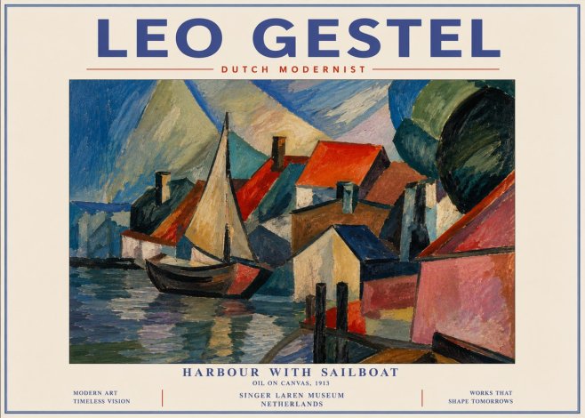 Leo Gestel The Quiet Moment No3 - Plakat