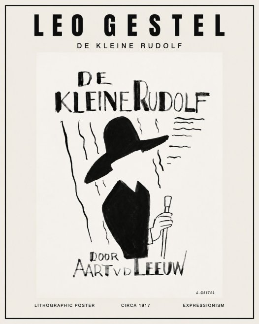 Leo Gestel De Kleine Rudolf No1 - Plakat