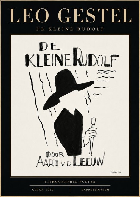 Leo Gestel De Kleine Rudolf No2 - Plakat