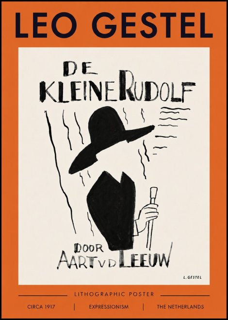 Leo Gestel De Kleine Rudolf No4 - Plakat