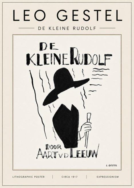 Leo Gestel De Kleine Rudolf No6 - Plakat