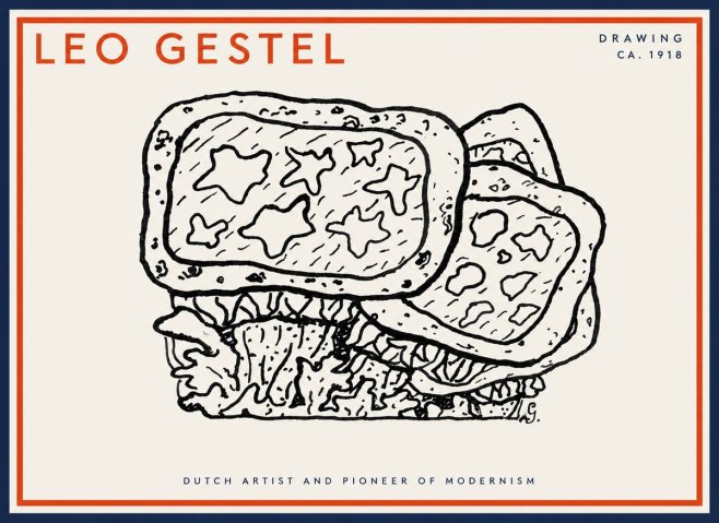Leo Gestel Drawing Ca. 1918 No2 - Plakat