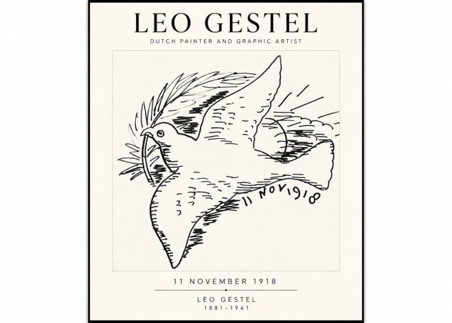 Leo Gestel 11 November 1918 No2 - Plakat